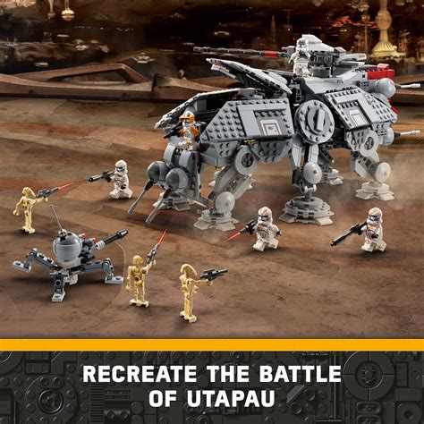 lego star wars at te drop test|LEGO 75337 AT.